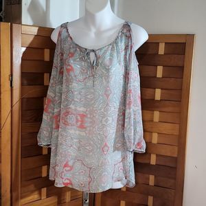 Maurices brand cold shoulder blouse
